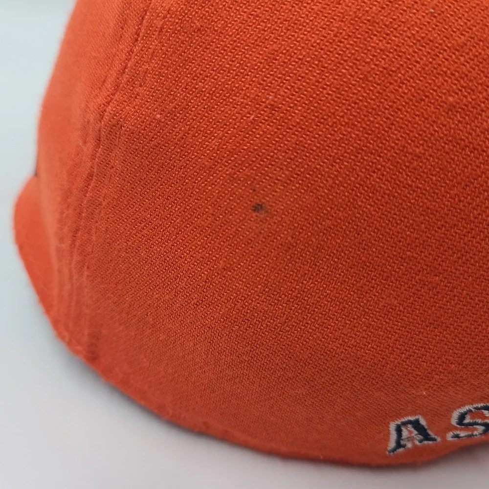 Child-Youth Houston Astros Hat‎ Fitted New Era 39Thirty Orbit Signed Autographed